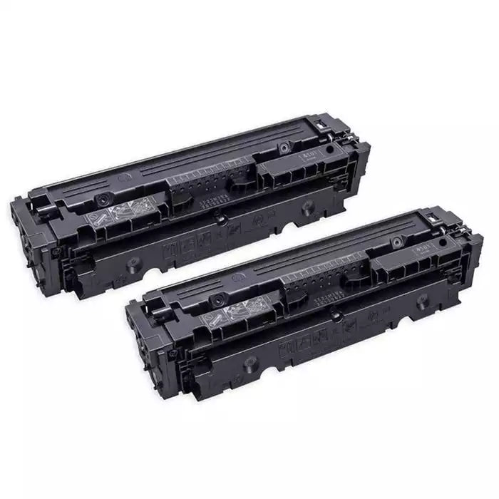 HP 410X (CF410X) Black Compatible High-Yield Toner Cartridge Dual Pack