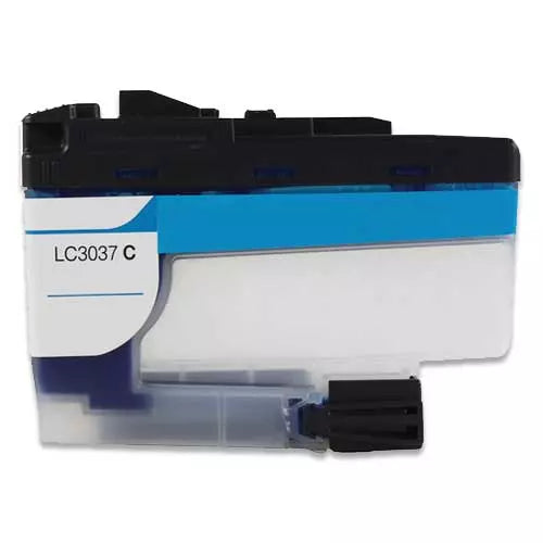 Brother LC3037C Compatible Cyan Super High-Yield Ink Cartridge