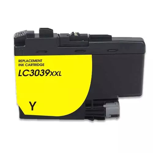 Brother LC3039Y Compatible Yellow Ultra High-Yield Ink Cartridge