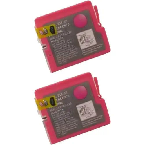 Brother LC51M Compatible Magenta Ink Cartridge 2/Pack Bundle