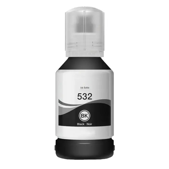 Epson T532 (T532120-S) Compatible Black Ink Bottle