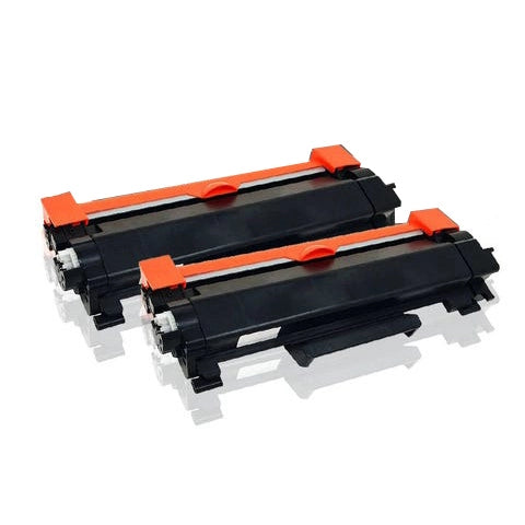 Compatible Brother TN760 Toner Cartridge Black High-Yield 2/Pack Bundl