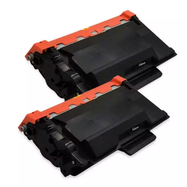 Brother TN850 (Replaces TN820) Black Compatible High-Yield Toner Cartridge 2/Pack Bundle