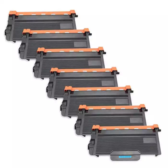 Brother TN880 (Replaces TN820) Black Compatible Super High-Yield Toner Cartridge 7 Pack Bundle