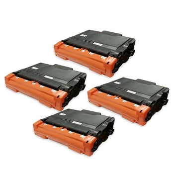 Brother TN890 (Replaces TN820) Black Compatible Ultra High-Yield Toner Cartridge 4 Pack Bundle