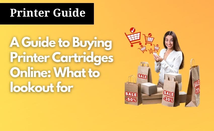How To Buy Printer Cartridges Online