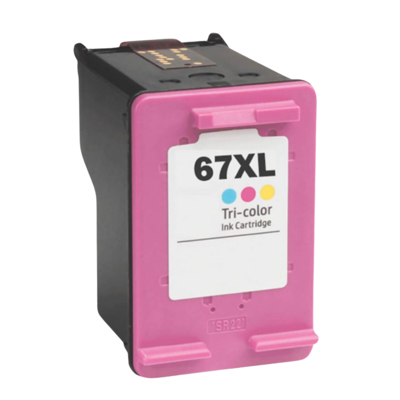 HP 67XL (3YM58AN) Compatible Tri-Color High Yield Ink Cartridge