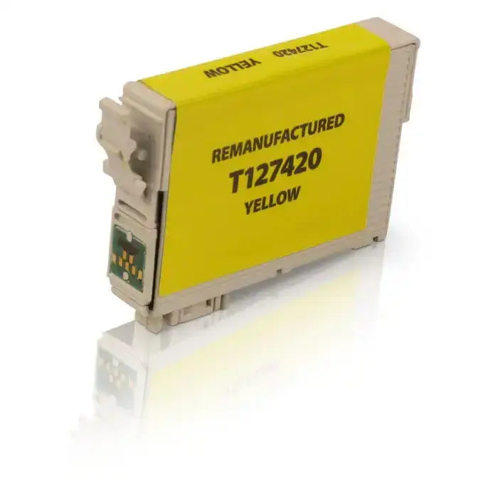 Epson 127 (T127420) Compatible Yellow Extra High-Yield Ink Cartridge