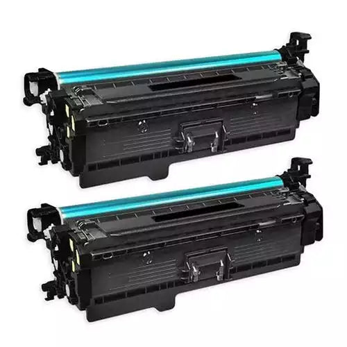 HP 201X / CF400X (Replaces 201A / CF400A) Black Compatible High-Yield Toner Cartridge Dual Pack