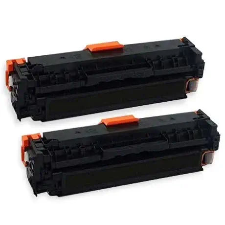 HP 202A (CF500A) Compatible Toner Cartridge Black 2/Pack Bundle