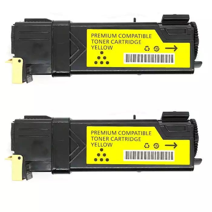 Dell 310-9062 (KU054) Yellow High-Yield Compatible Toner Cartridge 2/Pack Bundle