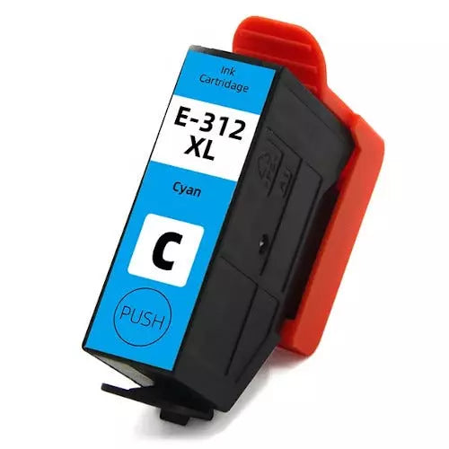 Epson 312XL (T312XL220) Compatible Cyan High-Yield Ink Cartridge