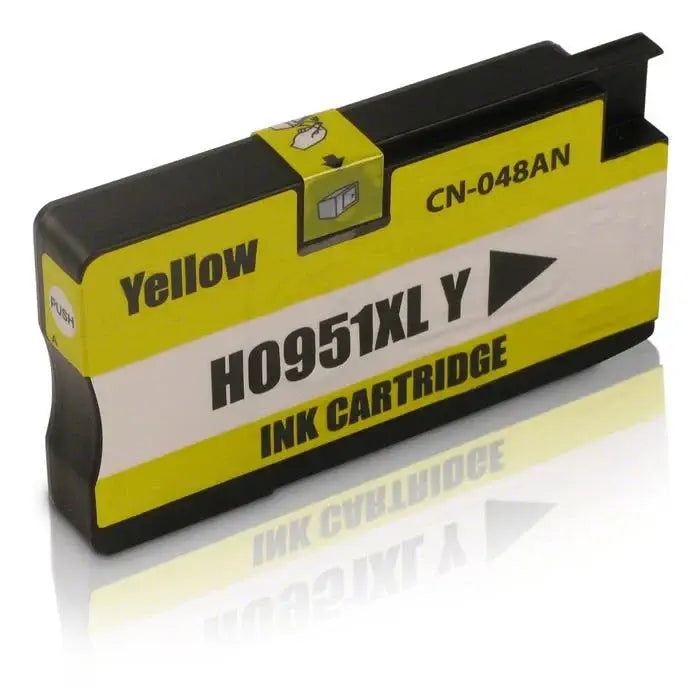 Compatible HP 951XL Ink Cartridge Yellow High-Yield (CN048AN)