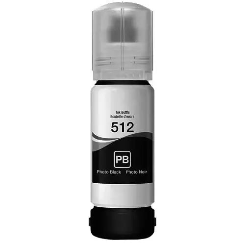 Epson T512 (T512120-S) Compatible Photo Black Ink Bottle