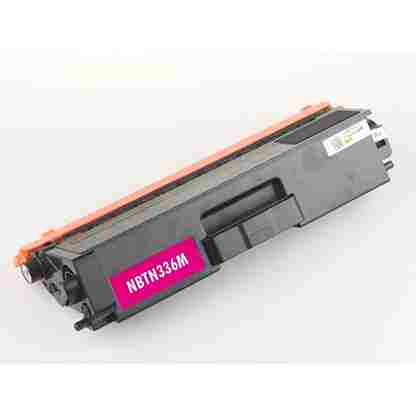 Brother TN336M (Replaces TN331M) Compatible Magenta High-Yield Toner Cartridge