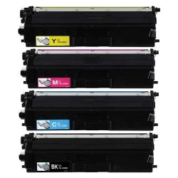 Compatible Brother TN436 Toner Cartridge Super High-Yield 4 Pack Bundle