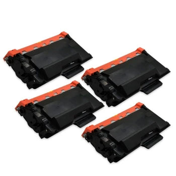 Brother TN850 (Replaces TN820) Black Compatible High-Yield Toner Cartridge 4 Pack Bundle