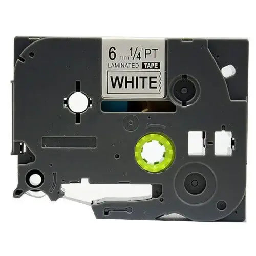 Brother TZe-211 (TZ211) Compatible Black on White P-Touch Label Tape